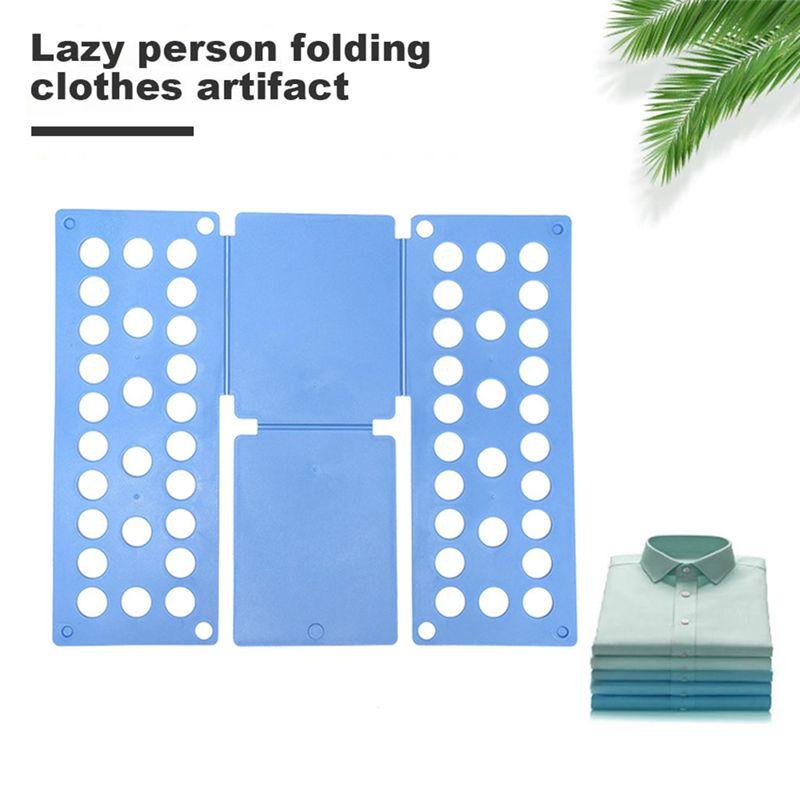 A84X-Shirt Folding Board,Durable Space Saving Clothes Folder,Shirt Folding Auxiliary Board Clothes