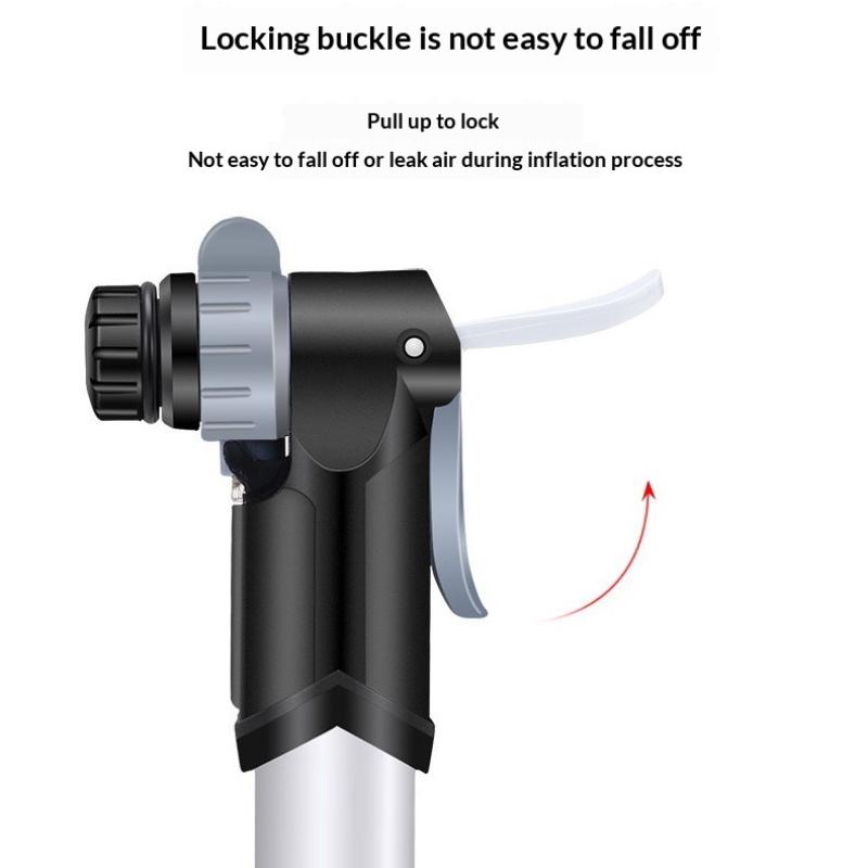 Portable Mini Bike Pump With Bracket Hand Cycling Mountain Bike Air Pump Bicycle Tire Inflator Bicycle Parts