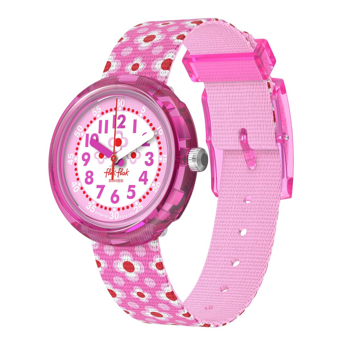 Watch POWER FLOWER FPNP180 Girls Pink [Flick Flack] Kids
