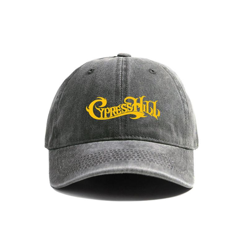 Cypress Hill Baseball Cap Summer Distressed Dad Hats Unisex Outdoor Adjustable Cotton Caps MZ-434