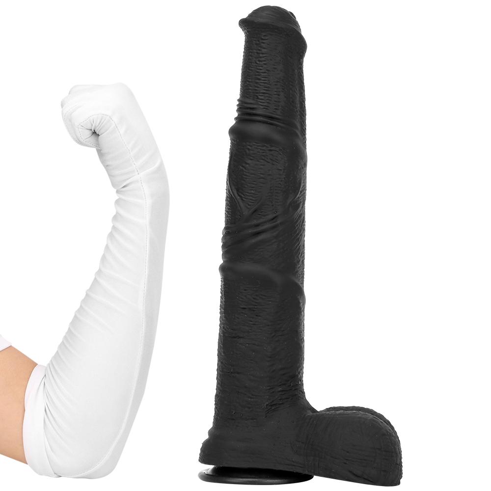 Extra Large Silicone Dildo Butt Plug Masturbator Fisting Sex Toy Realistic Penis Strap On Cock Gay BDSM