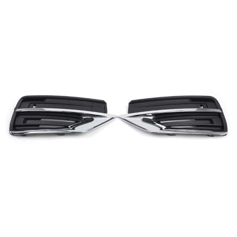Left/Right Car Bumper Fog Light Grille for XC90 2020 To ONWARDS 31663539 31663514 Replacement Fog Lamp Grille Trim Cover