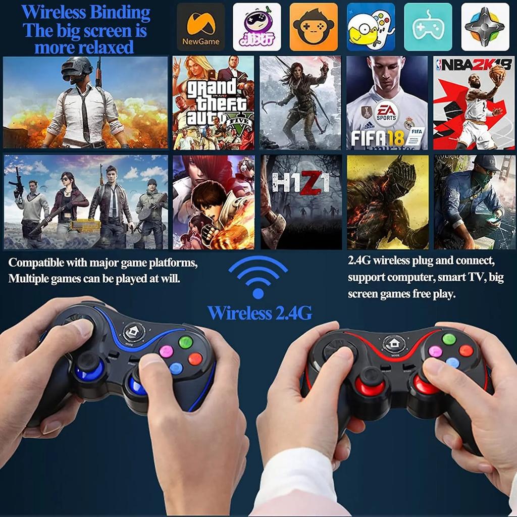 V8 Herný ovládač pre mobilný telefón Smartphone FPS Hry Bezdrôtový Android Herný ovládač pre PUBG