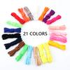 Elastic No Tie Shoelaces Semicircle Shoe Laces For Kids and Adult Sneakers Shoelace Quick Lazy Metal Lock Laces Shoe Strings