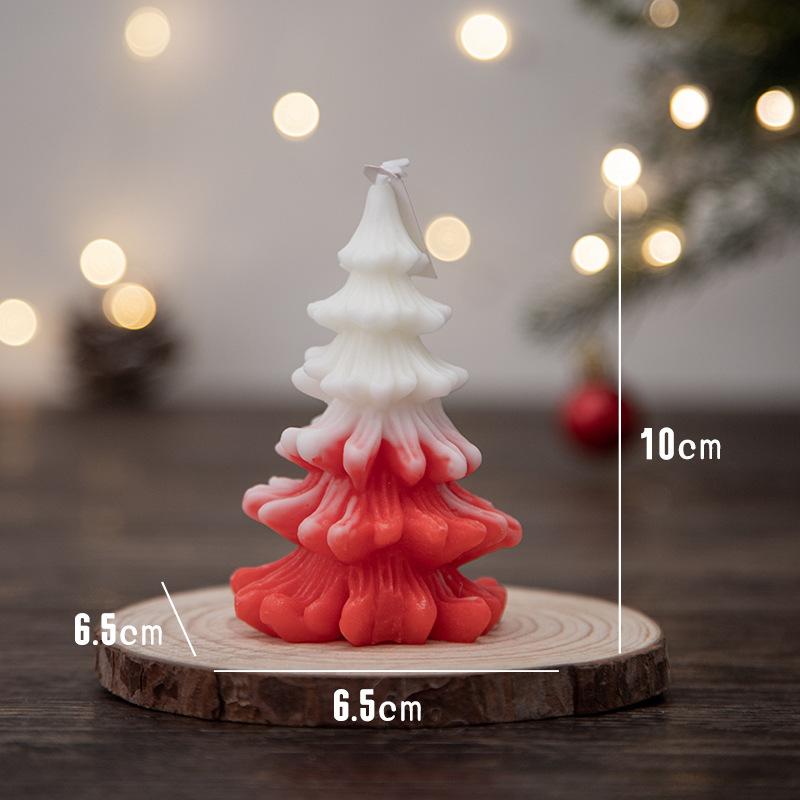 Ins Christmas Tree Aromatherapy Candle Home Creative Styling Candle Souvenir Christmas Gift