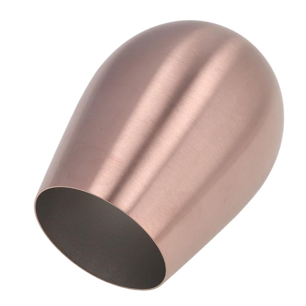 500ml Sommer Edelstahl Bierkrug Rostfrei Einwandig Bierkrug für Bar und Gastronomie Roségold