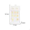 Elegant LED House-Shaped Ceramic Lamp for Home Decor