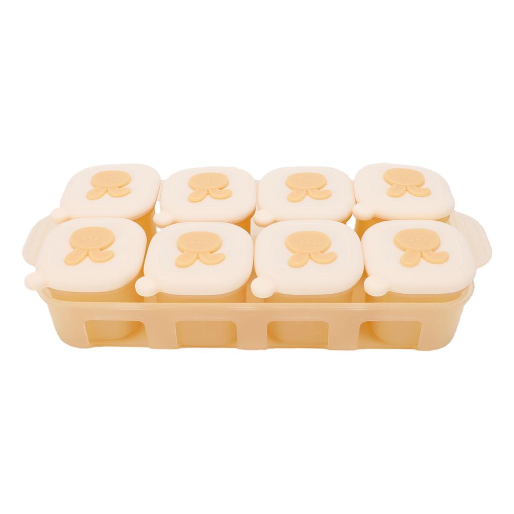 Infant Food Freezer Tray Reusable Silicone Kid Food Storage Container Ice Cube Freezer Mold for Homemade Purees