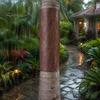 Outdoor Tree Protection Trunk Protector, Squirrel Rodent Baffle Barrier, Bark Texture Wrap with Adhesive for from Raccoon Iguana Guard Trees