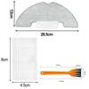 Main Side Brush Filter Mop Cloth Kit For Cleanova Vexilar W9 W11 W15 Robot Vacuum Cleaner Replacement Parts Accessories