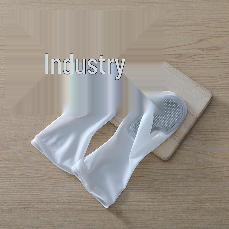 Magic Non-slip Waterproof Scrubbing Gloves - Multifunctional Latex Dishwashing and Kitchen Cleaning Tool