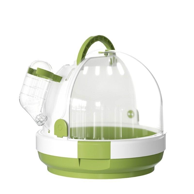 

Переносная прозрачная клетка для переноски попугаев с окном, складная сумка-переноска, дышащая дорожная сумка-переноска для птиц KXRE мох зеленого