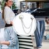 1PCS Magnet Clothing Pins Multi-Function Metal Strong Magnet Pins Pinless Button Clips for Fixing Hijab Clothes Long Pants Legs