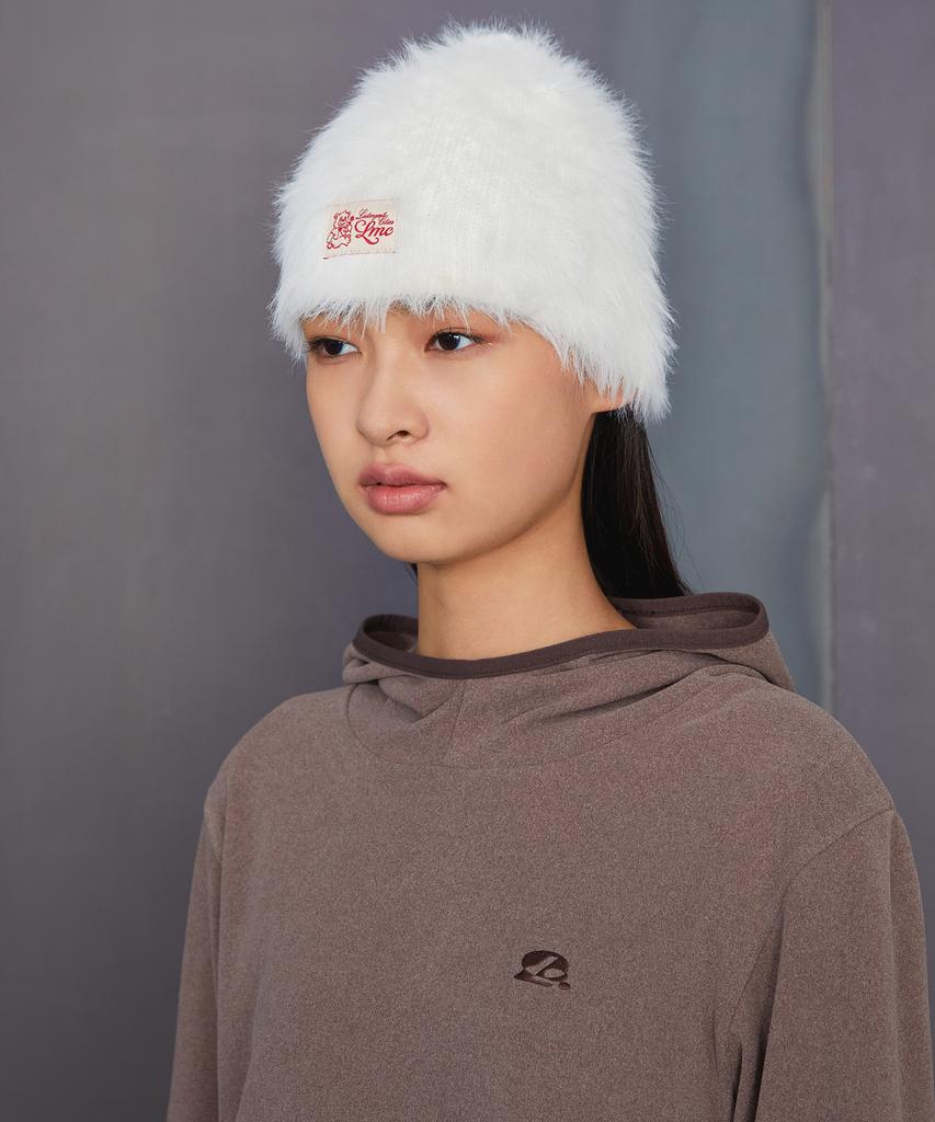 LMC Hairy Uncuffed Beanie Heather Gray