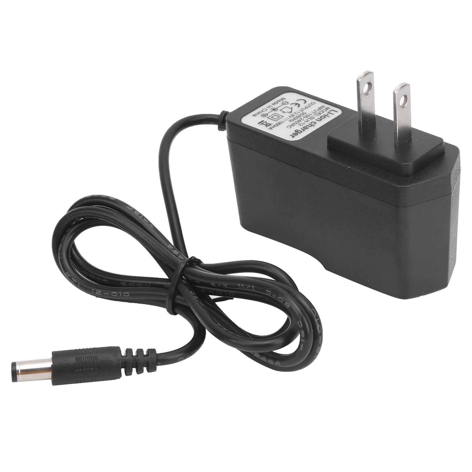 

Зарядное устройство для литиевых аккумуляторов 12,6 В 1 А PC Многоуровневая защита Зарядный адаптер