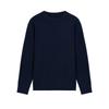 Old Money Style Men's Round Neck Long Sleeve Knit Sweater - Autumn/Winter Casual High-End Feel