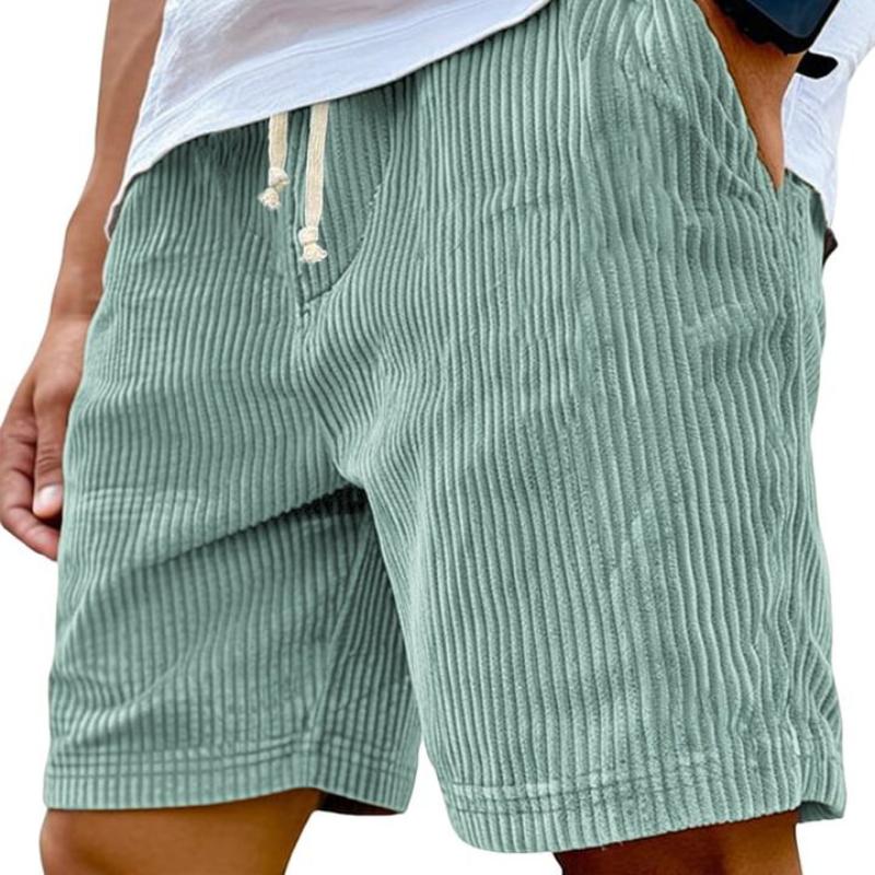 Herren Retro Modische Schnür-Freizeitshorts Mit Sorgfältig Entworfenen Taschen, Leichter Stretchstoff