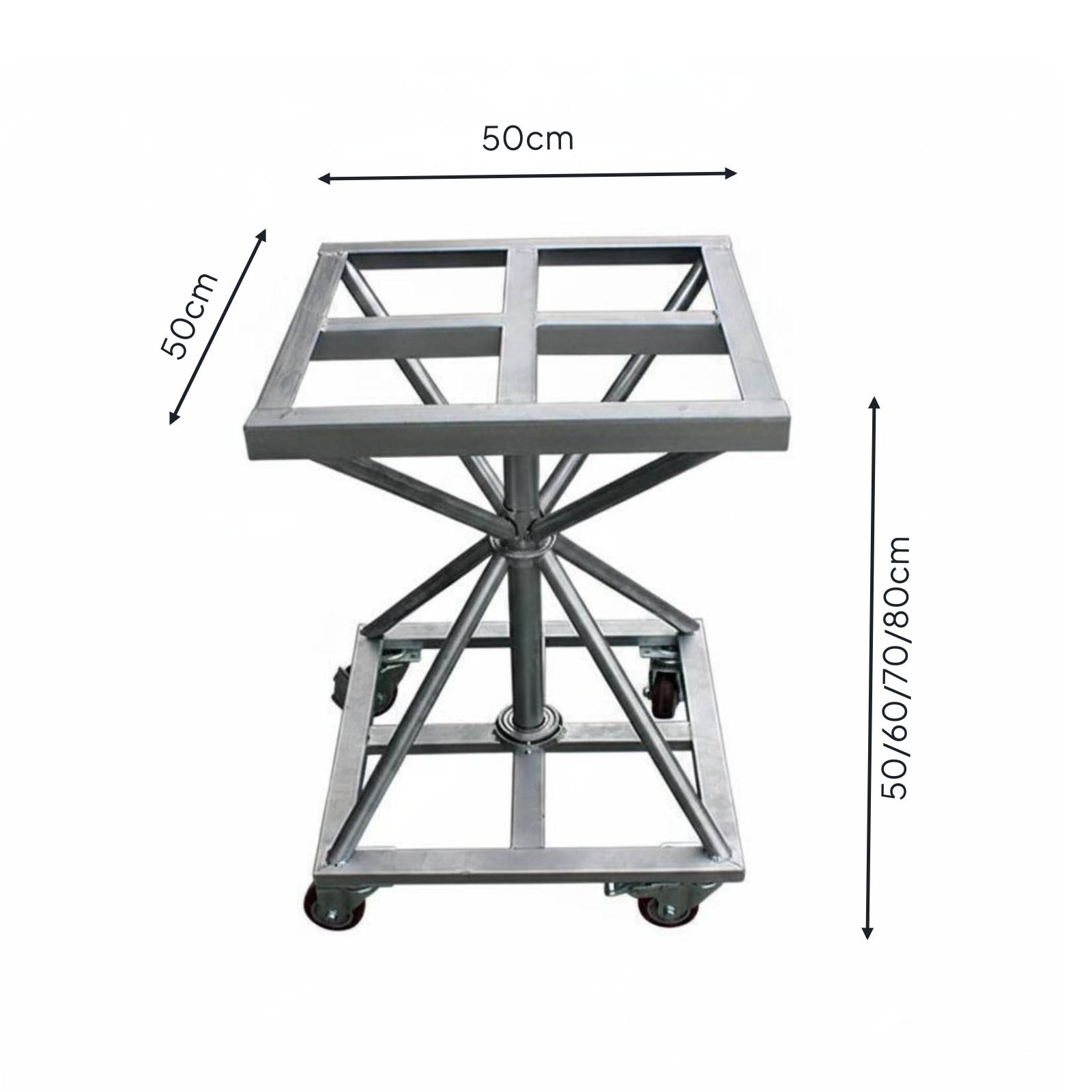 Rotating Spray Paint Stand Stable Complete