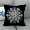 Bohemian Geometric Patterns Digital Printing Short Plush Pillow Covers For Car Sofa Office Cushion Cover Home Goods