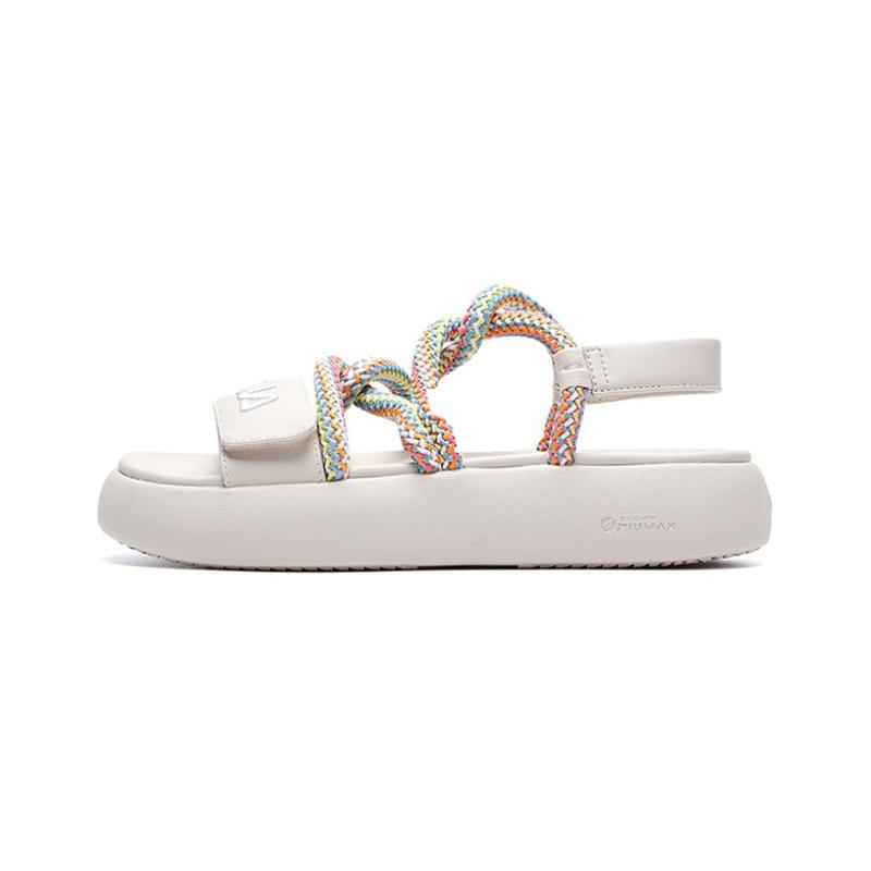 FILA Churro Flower Fairy Beach Sandals Women's Ecru F12W221404FBT(Team306-)