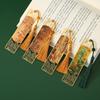 Brass Bookmarks Brass Material Cultural Bookmarks Metal Bookmarks Elegant Stationery Gifts For Stationery Collectors Gift Giving