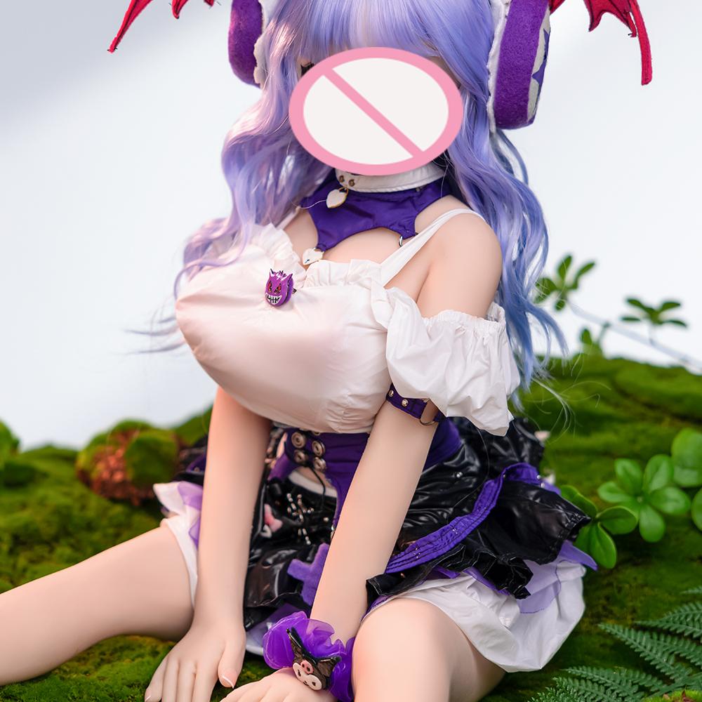 60cm 3D Silicone Sex Doll (Head Not Included), Made of Safe TPE Material, Realistic Vaginal And Anal Openings, Adult Sex Toy