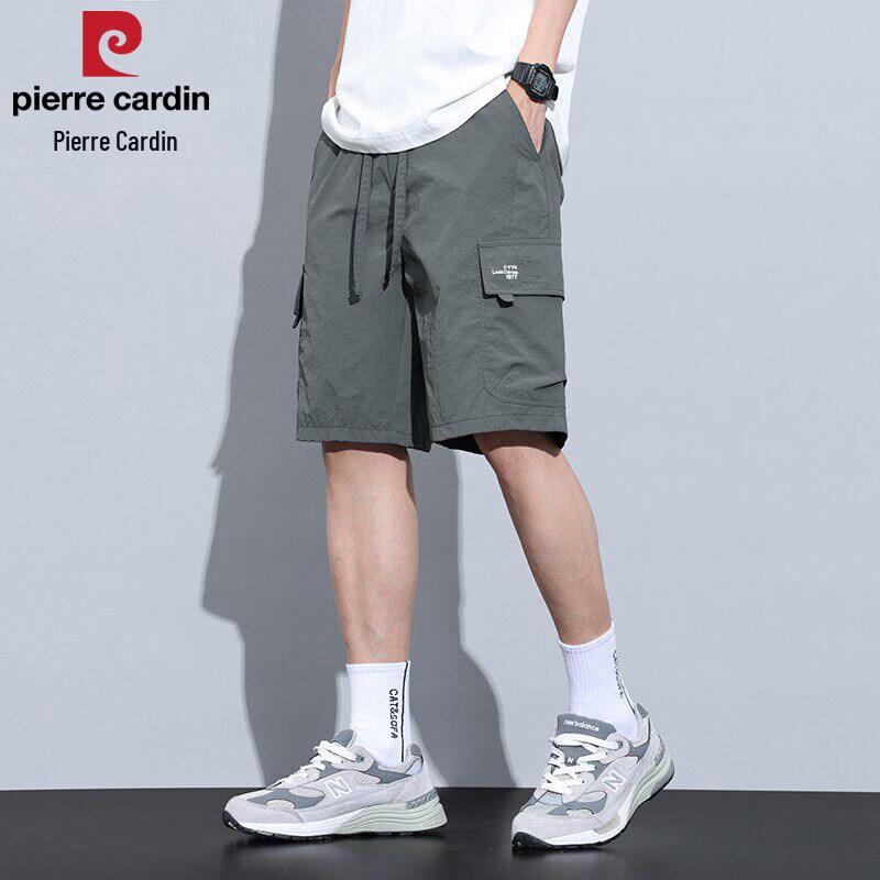 Pierre Cardin Men's Ice Silk Quick-Dry Casual Shorts