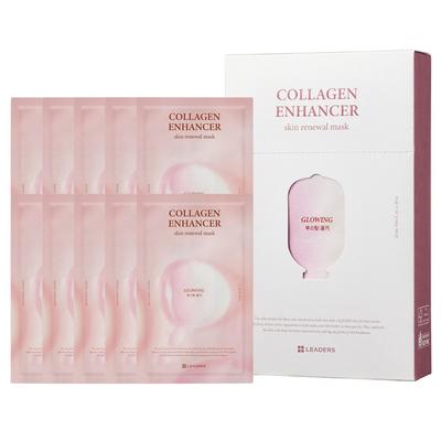 Collagen Enhancer Skin Renewal Mask 250ml, 10 Pieces, 1 Piece