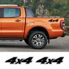 2Pcs Car Decals For Ford Ranger Raptor Isuzu Dmax Nissan Navara Toyota Hilux Vw Amarok Pickup 4X4 Auto Accessories Vinyl Decal