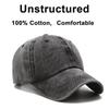 Custom Retro Baseball Cap for Women and Men Graphic Print Logo Washed Cotton DIY Summer Sun Unisex Adjustable Size Casual Hat