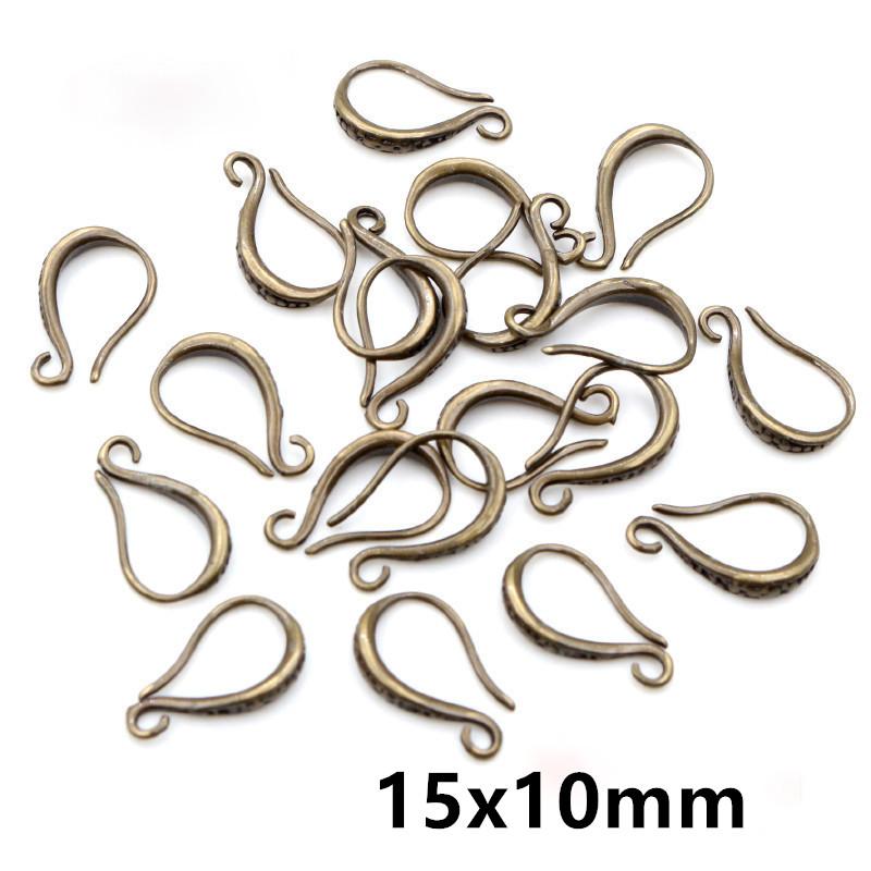 20pcs Craft Brass Small Earring Hooks Wire 4 Styles French Lever Earrings Hooks DIY Jewelry Making Accessories Findings