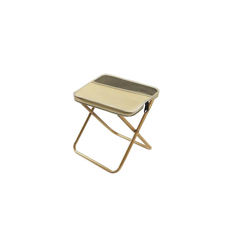 Outdoor Metal Folding Chair & Stool Portable Lightweight Durable Camping Sports Equipment хаки