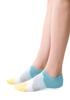 Women's Cotton Socks with Art Pattern. 021 ART.021 ST. WOMEN'S sD068 Blue 35-37 EA064021D