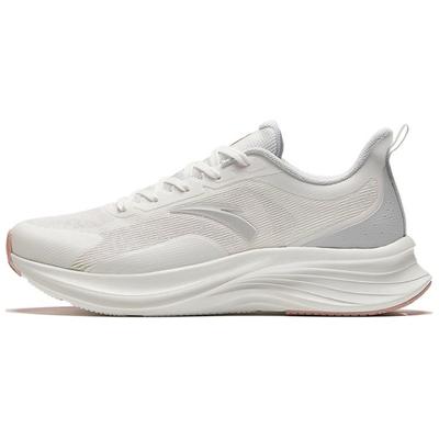 Comfortable Versatile Shock Absorbing Non-Slip Low-Top Running Shoes Women Sneakers White Gray 122425541-1