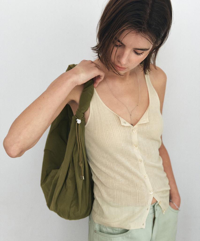 Vanone Atelier B3022 Souffle Bag_Olive