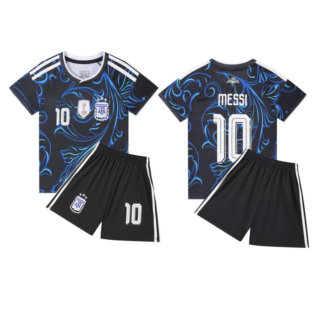 Ronaldo No. 7 & Neymar No. 10 Football Uniform Set for Primary School Students
