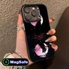 Luna Moon Cat Mobile Phone Case for iPhone 17 16 15 14 13 12 11 Air Pro Max Plus MagSafe Translucent Colorful Cover Cover Pretty