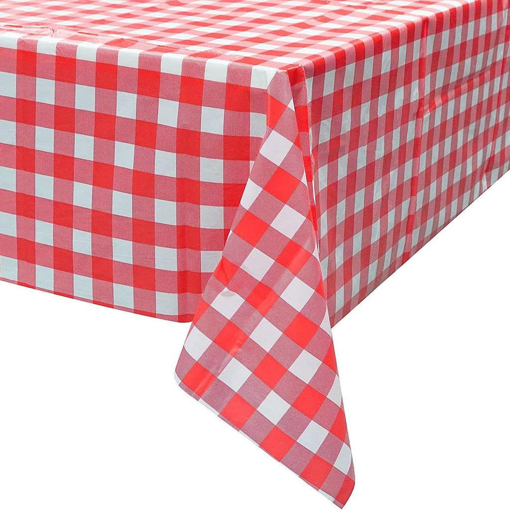 PEVA White Gold Polka Dot Tablecloth - Waterproof & Oilproof for Parties, Festivals, Picnics, Gatherings