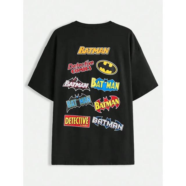 Camiseta Estampada Con El Logo De Batman Detective Comics L