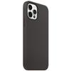 Hülle für iPhone 12 - Premium - Stoßfest - Rutschfest - Schwarz - Flexibel