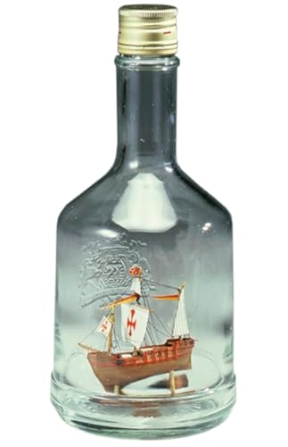 Woody Joe Ship in a Bottle No.2 Santa Maria Wooden Model Assembly Kit (Ship)