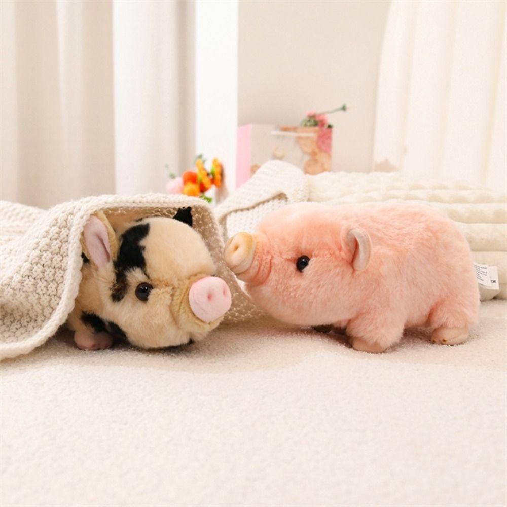 Fluffy Anime Pig Toy Simulation Stuffed Animals Plush Kawaii Piggy Plush Toy  Girlfriend Gift