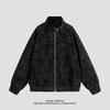 PU Leather Jacket Men's New Winter Stand Collar Loose Leather High-end Retro Motorcycle Men's Jacket