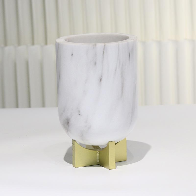 

Цилиндрическая ваза с имитацией мрамора, украшения для гостиной, журнальный столик, тумба под телевизор, большой диаметр, цветочный сосуд, цветочная композиция, мягкое украшение