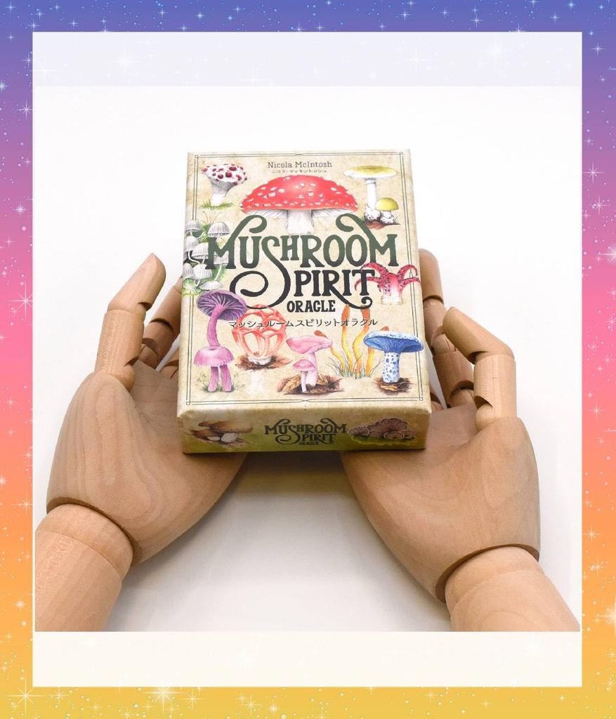 Mushroom Spirit Japanese Instruction Manual Oracle Tarot Fortune Telling Oracle, Included, Cards, Cards, [Authentic]