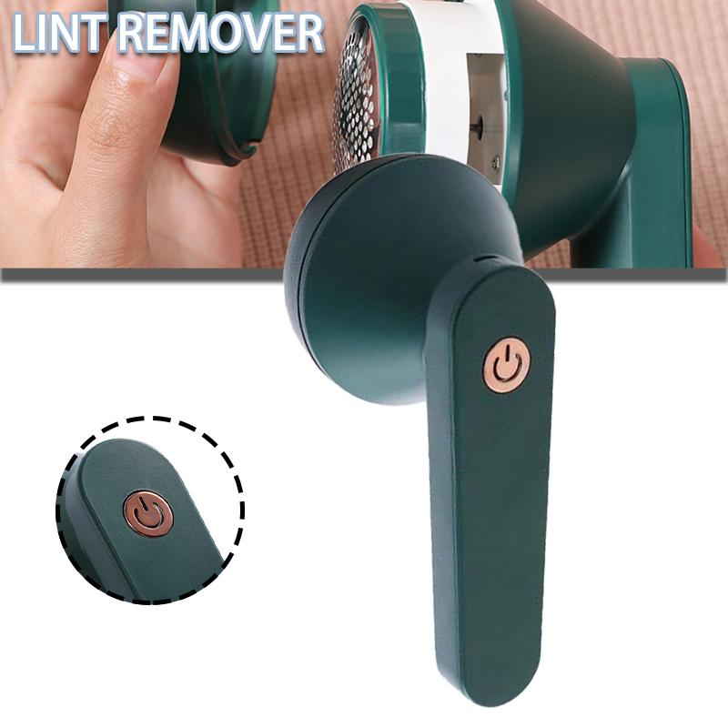 Tiptop Home Rasoio Elettrico Per Pelucchi Ricaricabile USB - 6 Lame In Acciaio Inox, Portatile Con 2 Lame Extra
