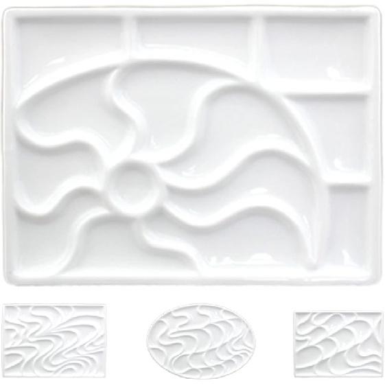 

Керамическая палитра для смешивания акварели 5-9 дюймов, Квадратная фарфоровая акварельная палитра, Фарфоровая акварельная палитра, Керамическая палитра для художника для S - Sun Flower