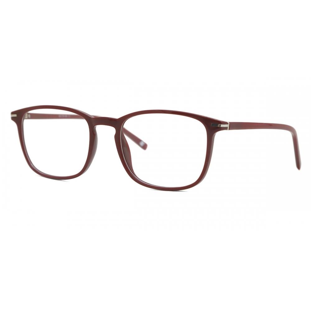 Full Rim Square Dark Burgundy Smartbuy Collection Elk Ac9g Fashion Unisex Eyeglasses