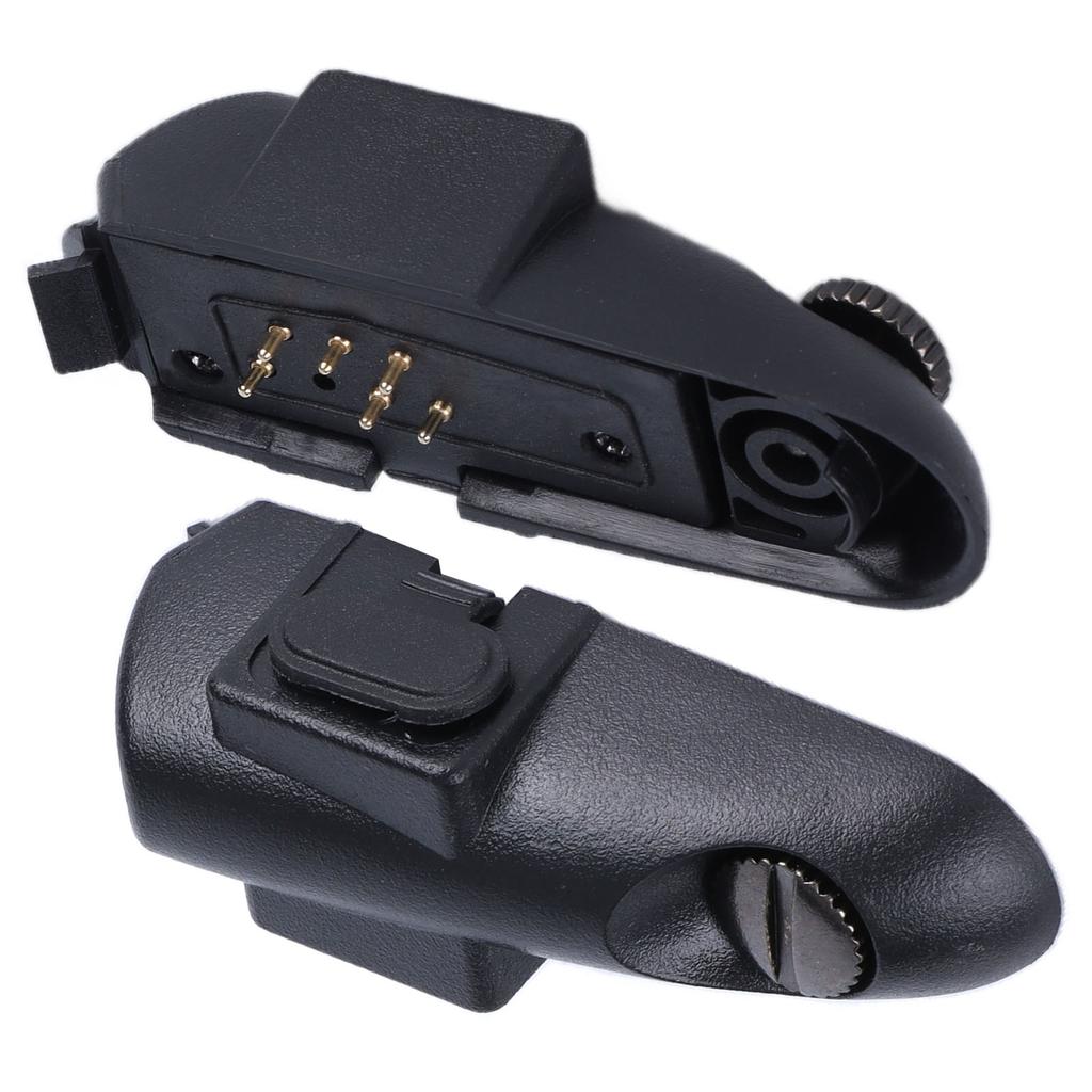Adaptateur de casque pour talkie-walkie, 7 broches à 2 broches, adaptateur de casque Audio Portable pour GP328 GP340, 2 pièces