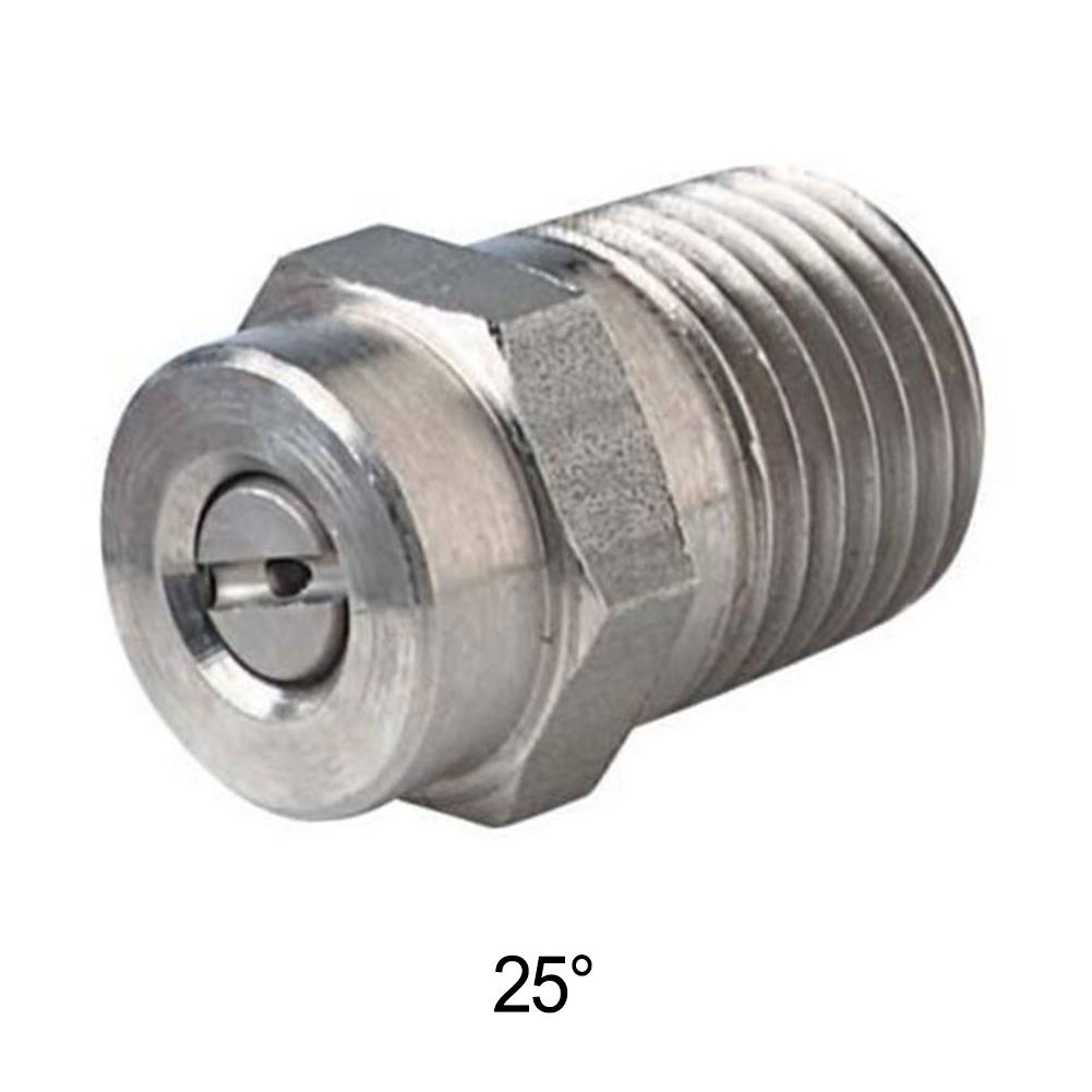 Duza Spălător de Înaltă Presiune 1/4" Inox Duze Tip Evantai pentru Pulverizare Cap Rotativ Turbo 0° 15° 25° 40° Mărime